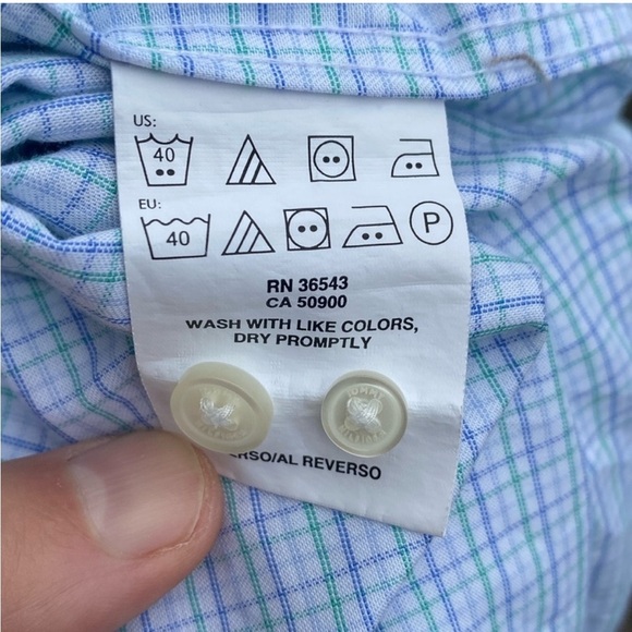 Tommy Hilfiger, The Flex Collar, Athletic Fit Cotton Dress Shirt, 16.5” 36/37 - Picture 7 of 12